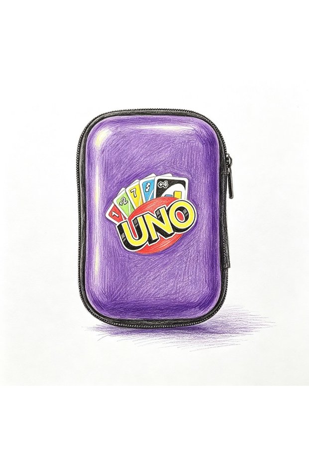Purple New 2026 Travel Zipper Case Carry Board Game Cards Storage Package For Kids Fan Entertainment
