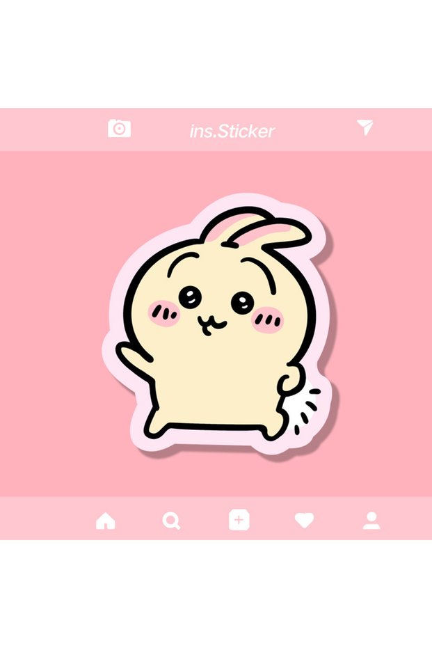 C-SBD-Z-11 Cute Cartoon Usagi Hachiware Special-Shaped Leather Mouse Pad Game Rubber Pad Desk