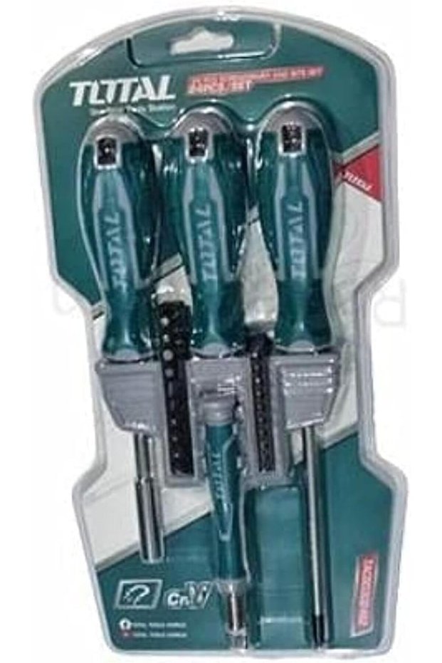 24 Pcs Screwdriver & Bits Set (TACSD302462)