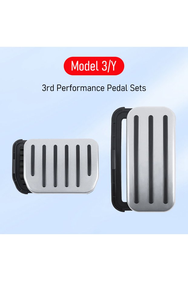 Model 3 Y YL USVOTOV Slide Lock Performance Pedal Sets Accelerator Brake Pedals Cover for Tesla Mode