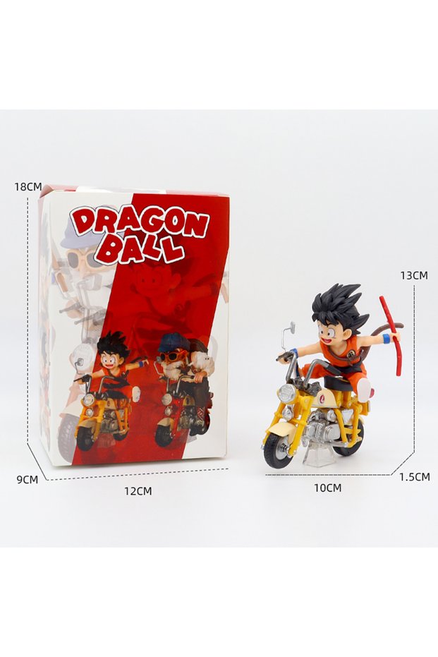 A 1 Pc With Box Anime Dragon Ball Z Anime Figure Son Goku Master Roshi Locomotives PVC Action