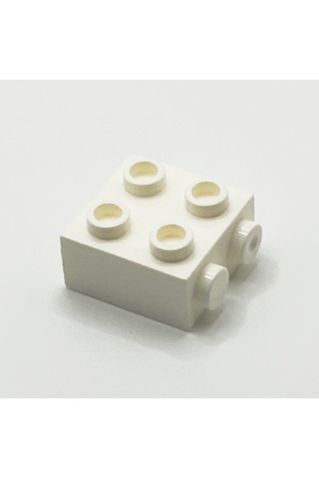 White 20pcs 22885 Modified 1x2x1 2/3 with Studs on 1 Side Building Block Toy Compatible Small Partic