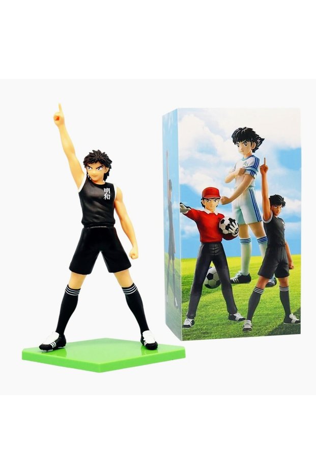 1pcs With Box Captain Tsubasa Anime Figure Ozora Tsubasa Action Figures Hyuuga Wakabayashi/ K