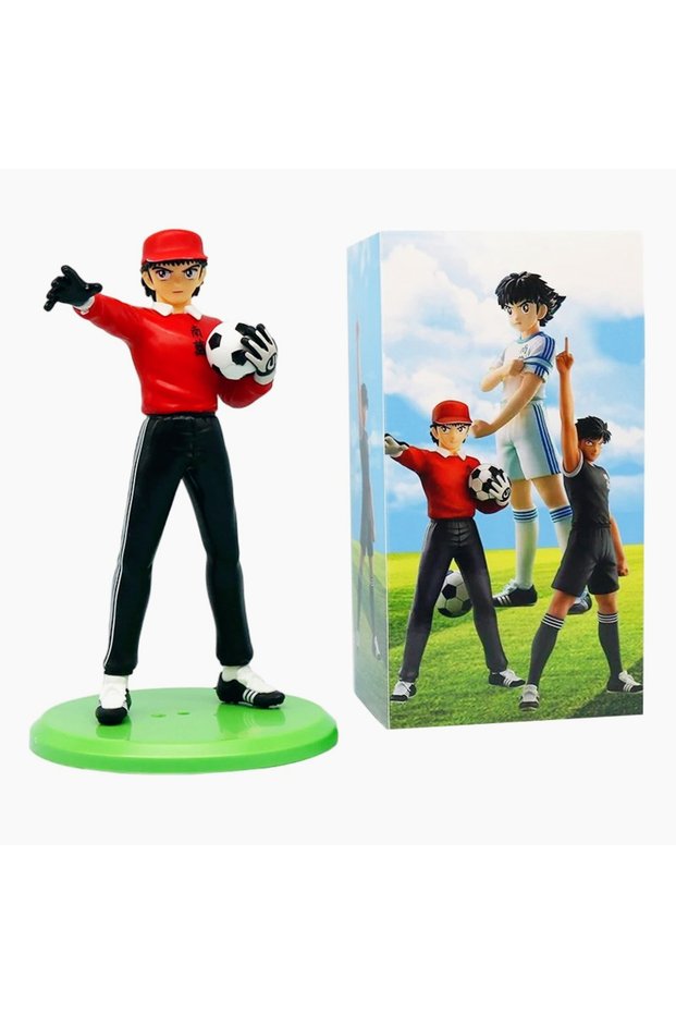 1pcs With Box Captain Tsubasa Anime Figure Ozora Tsubasa Action Figures Hyuuga Wakabayashi/ K