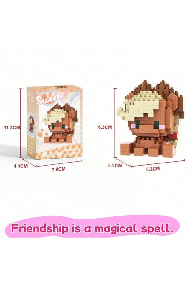 style 6 1/6 Pcs Cute Cartoon DIY Mini Figures Adorable Little Decoratives Perfect for Wedding