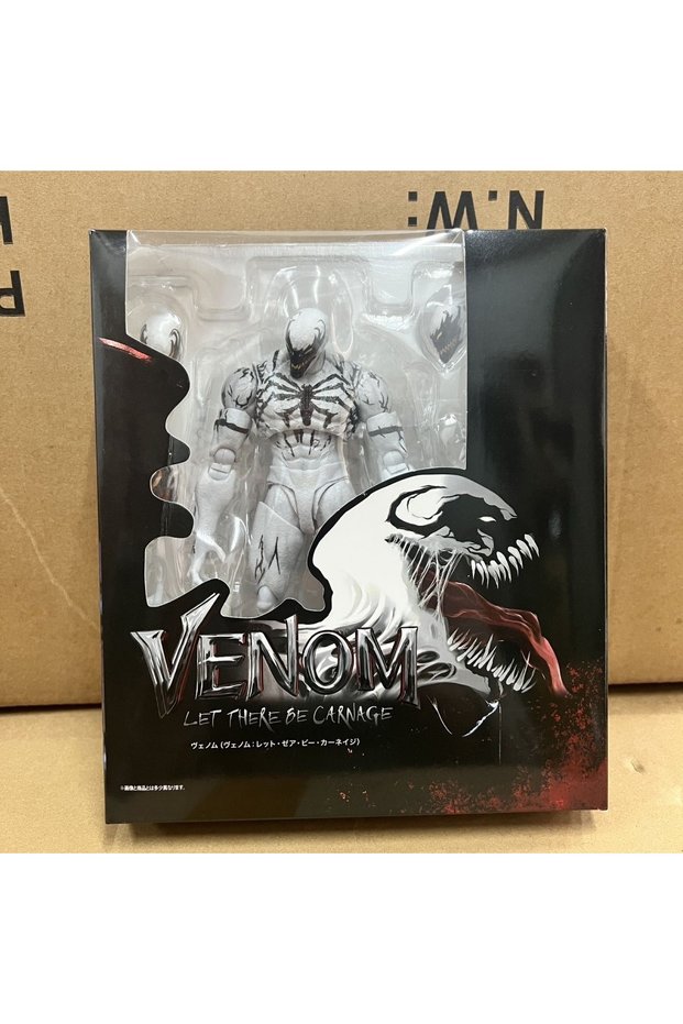 with box 20cm Shf Anti Venom Action Figure Articulated Joints Collectible Model From Venom Let Ther