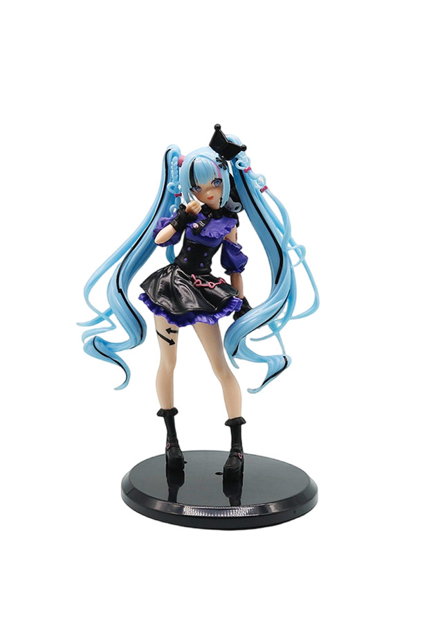packaged-13 Anime Figurine Hatsune Miku Standing Posture and Sitting Posture Series Cute Acti