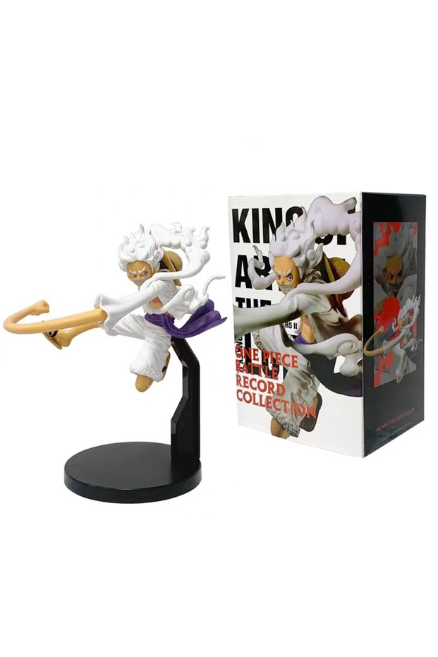 with box 3 pcs Model One Piece Monkey D Luffy Figure Gear 5 Sun God Nika Luffy Action Figurin