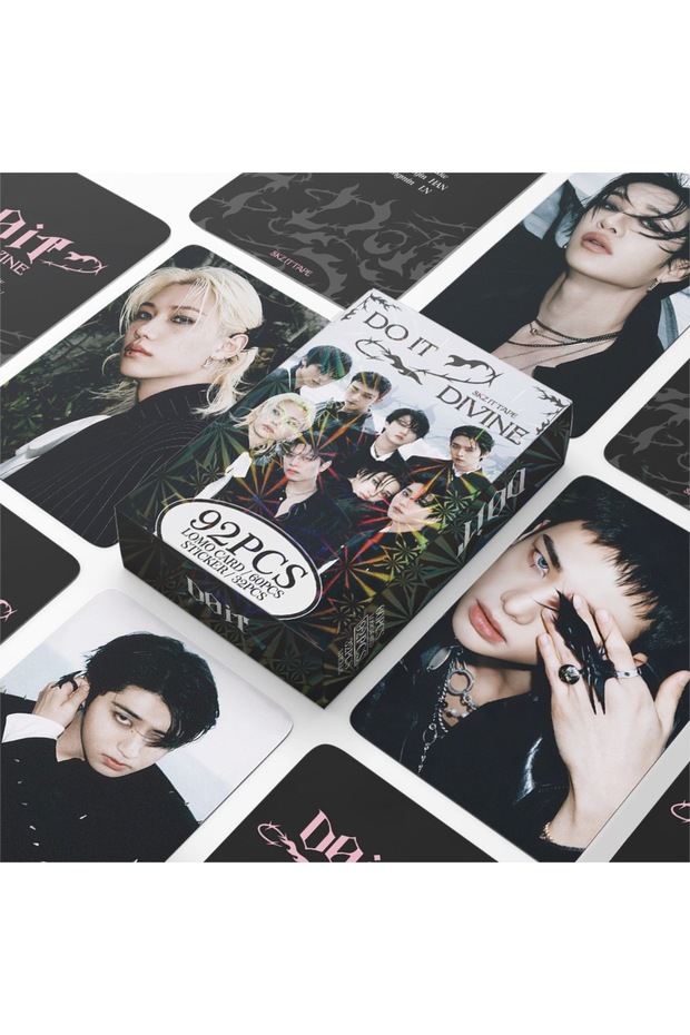 DO IT-1 92PCS Korean Hot Idol New Album "THIS&THAT" High Quality Lomo Cards Felix BangChan HyunJin I