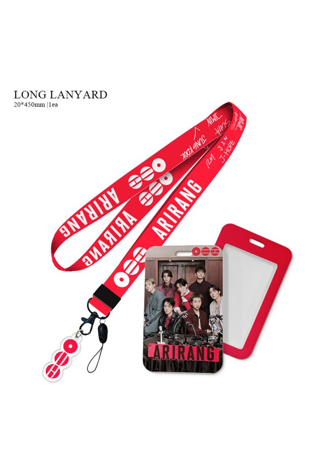GRAY K-pop Boy Group Leader Style Phone Strap Acrylic Pendant Keychain Card Holder Fan Collectible G