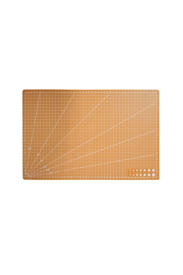 A3 45x30cm Orange Durable A3/A4/A5 Multi-Functional Single-sided Cutting Mat DIY Handicraft Art Engr