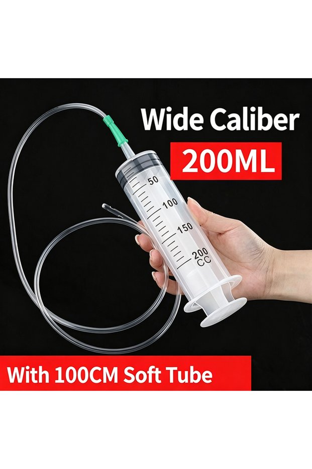 200ML 60Ml-1000Ml Durable Large Capacity Syringe Car Oil Extractor Suitable for Lab Glue Dispensing