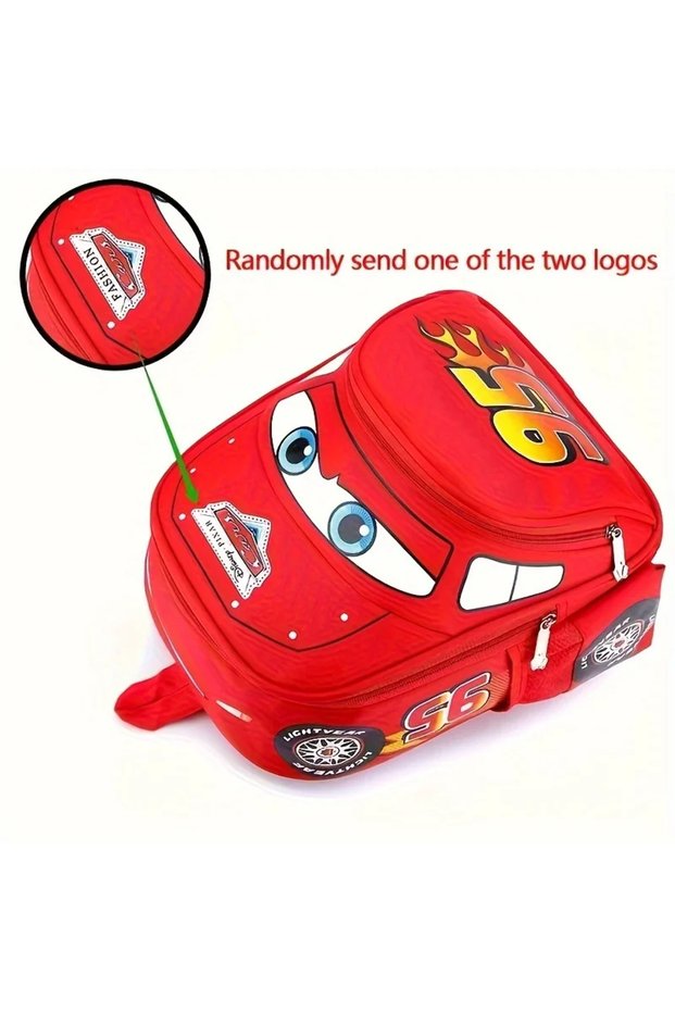 34X29X13CM Random style -A Disney Cars Lightning McQueen Backpack for Kids - Kindergarten School Bag