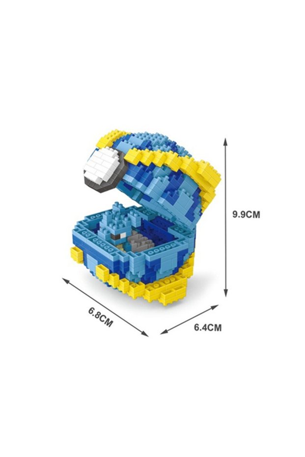 NO BOX JM-2537 New 20 Styles Pokémon Poke Ball Blocks Small Particles Mini Building Assembled Educat