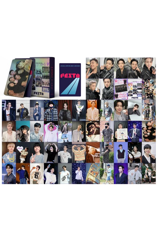 55PCS 07 95PCS Single ALbum Mini LOMO Card Photocards HD Fans Collection Cards Decorative Present Gi