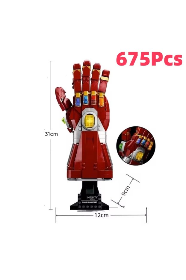 No Box Red Glove Model Desktop Home Ornament, Perfect Holiday & Birthday Gift for Movie Collectors