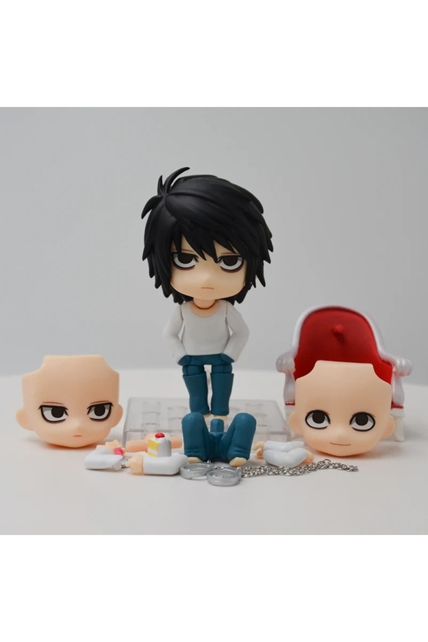 1200 No Box 10cm Death Note Anime Figure #1160 Yagami Light Action Figure #1200 L Figurine De