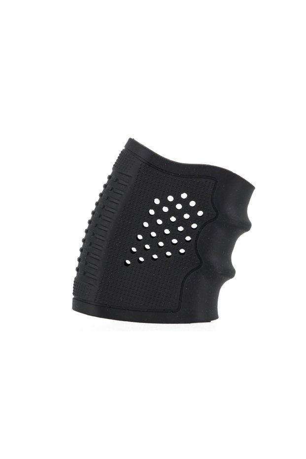 Black Tactical Pistol Holster Rubber Grip Glove Sleeve Anti-Slip Protect Cover Anti-slip Cover Suita