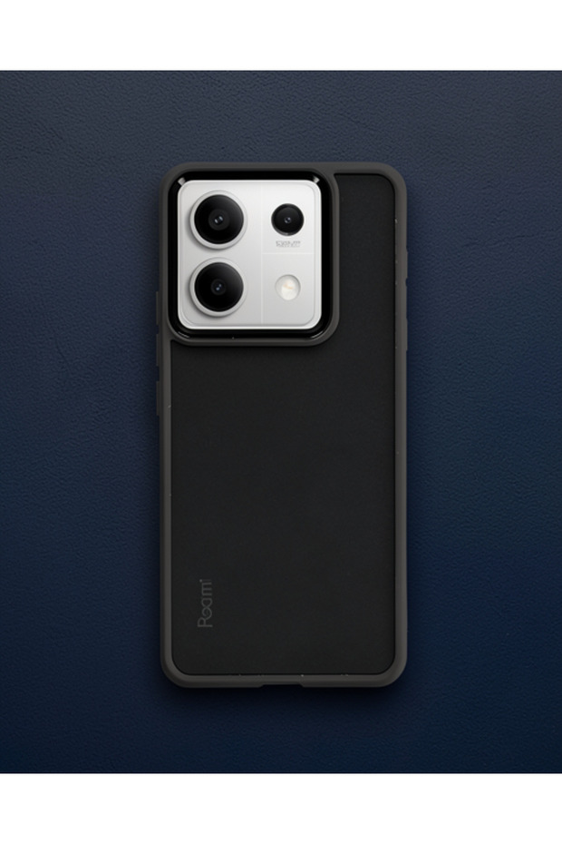 حافظة هاتف Xiaomi Redmi Note 13 Pro 4G من السيليكون - أسود