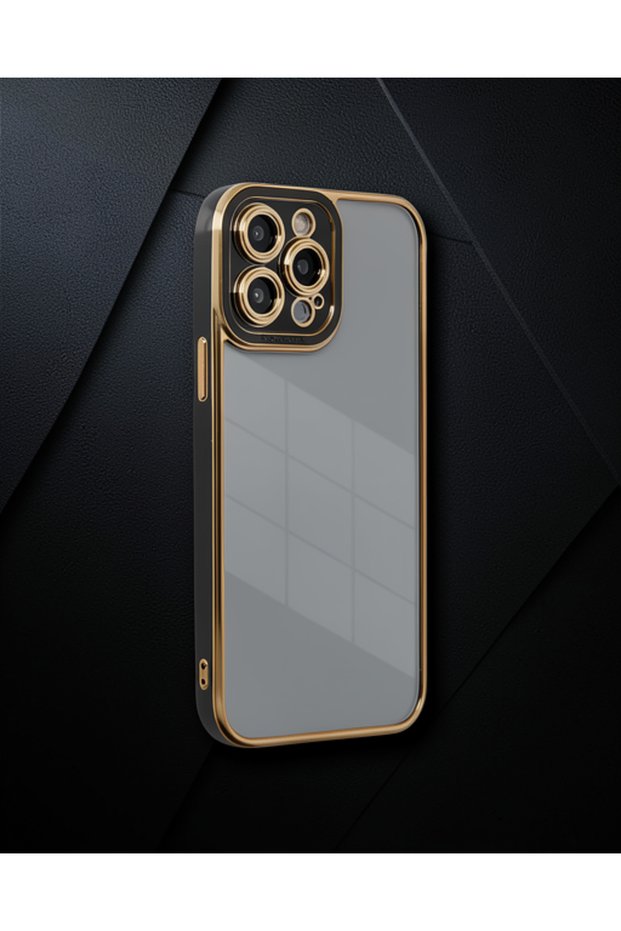 Apple iPhone 13 Pro Case Liva Lens Silicone - Black