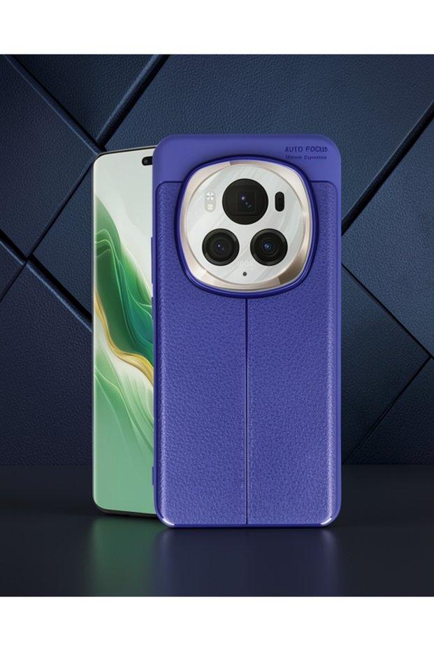 غطاء Huawei Honor Magic 6 Pro للتركيز التلقائي - أزرق داكن