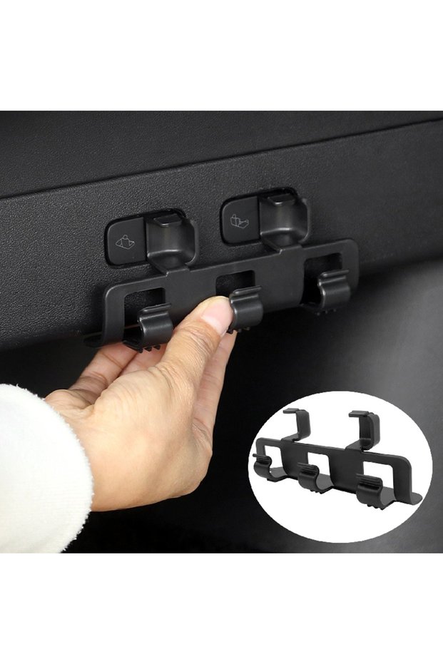 Model B Rear Trunk Hook For Tesla Model Y 2024 Storage Holder Bag Umbrella Water Bottles Trunk Groce