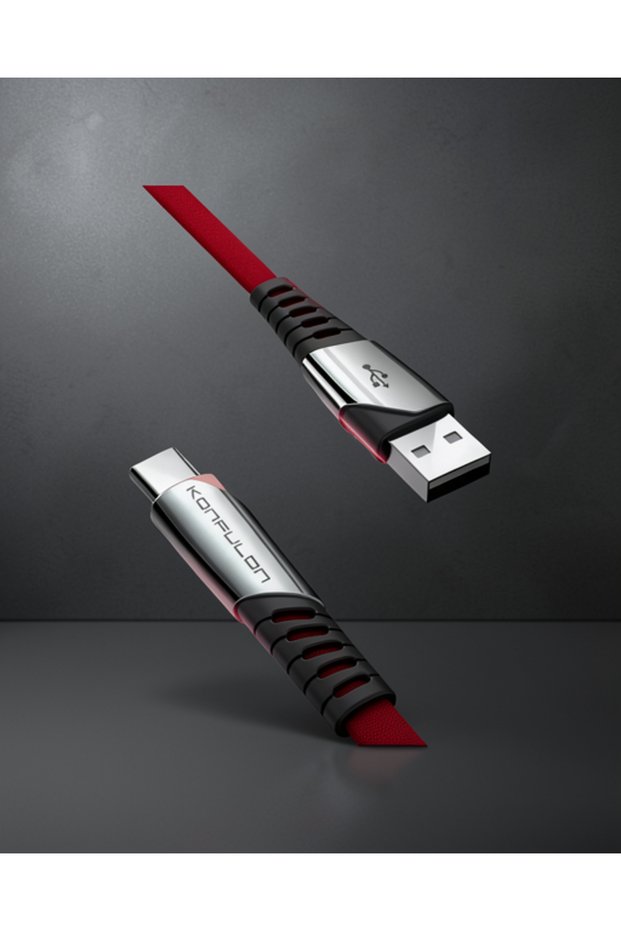 Dc18 Type-C Cable 1m 5A - Red