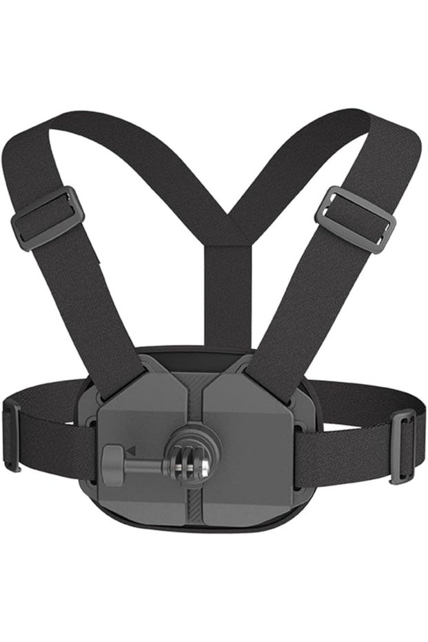 Action Camera Chest Strap Mount (Black)