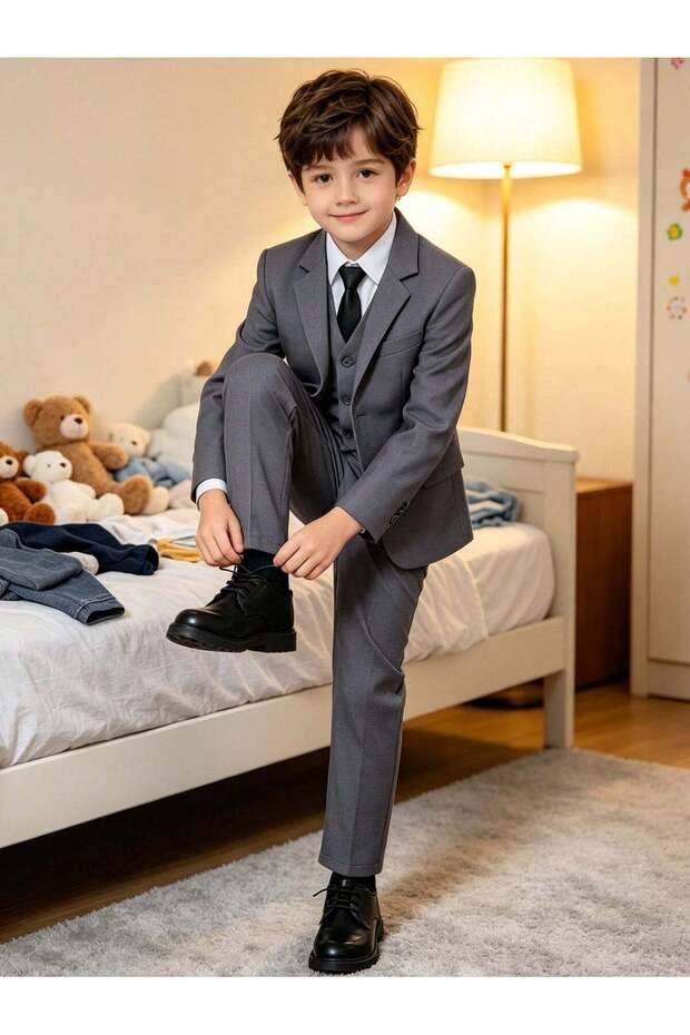 Suit, gray