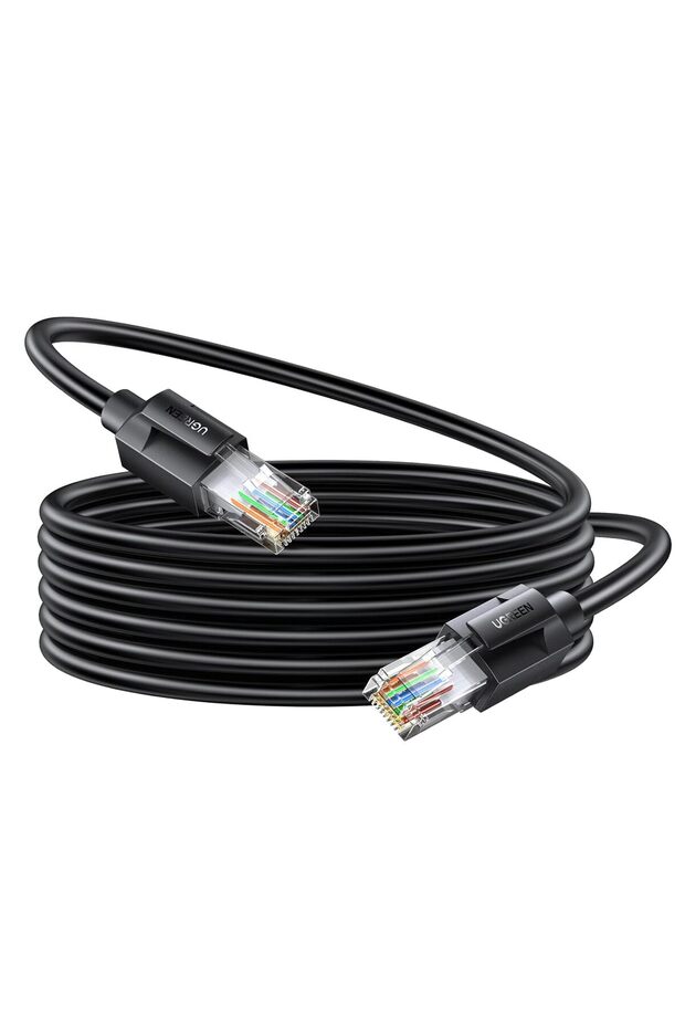 كابل إيثرنت CAT 6a بطول 5 متر، سرعة 10 جيجابت في الثانية، سلك UTP للإنترنت، سلك LAN، موصل RJ45