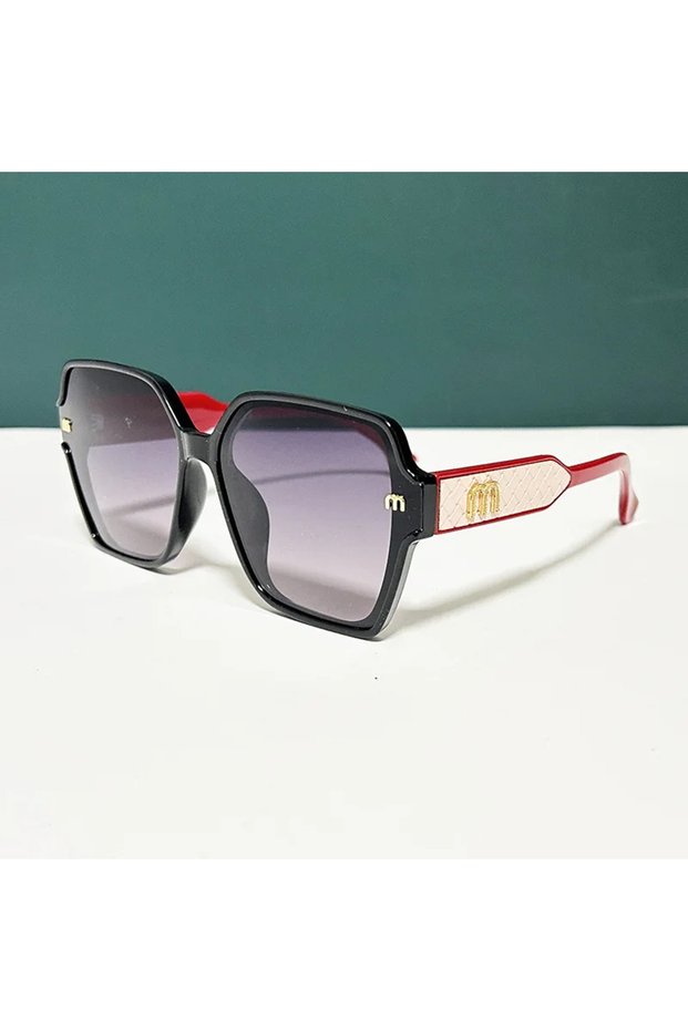 c2 no case New Fashion Luxury Designer Sunglasses Women Girls Square Retro Sun Glasses Ladies Oversi