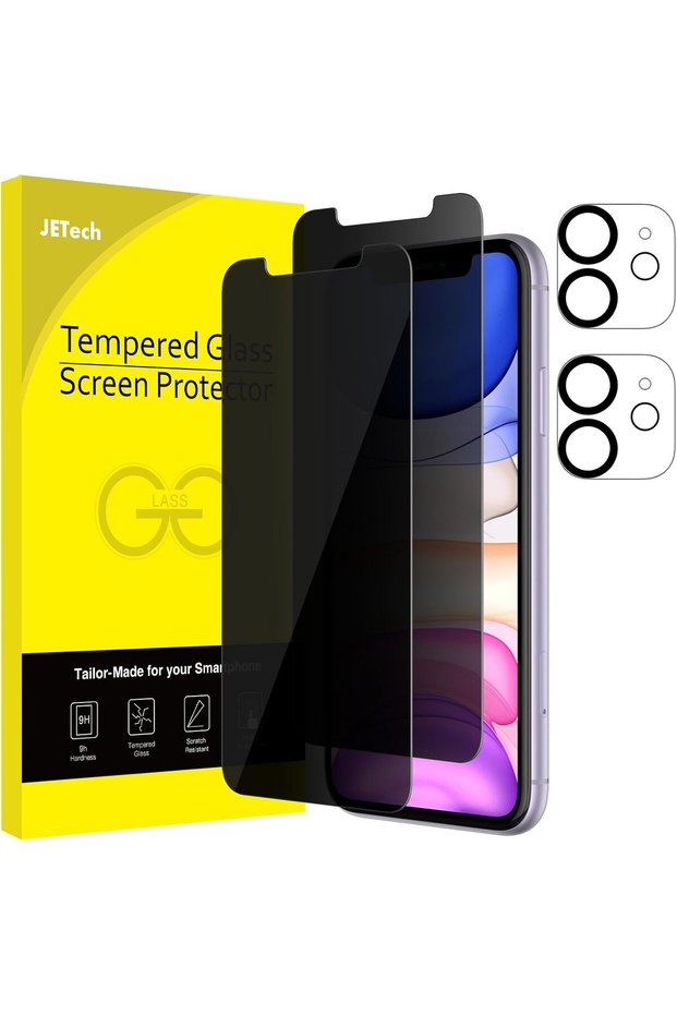 Privacy Screen Protector for iPhone 11, 2+2 Pack