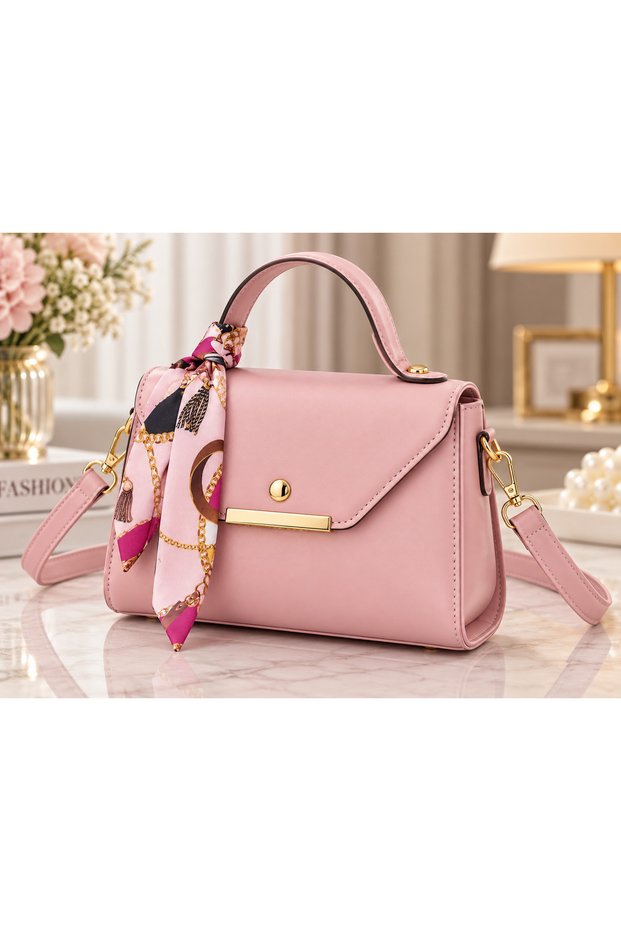 Elena Powder Pink Women's Shoulder Bag