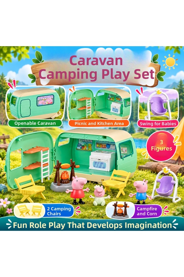 G2201 Three Little Piggies Caravan