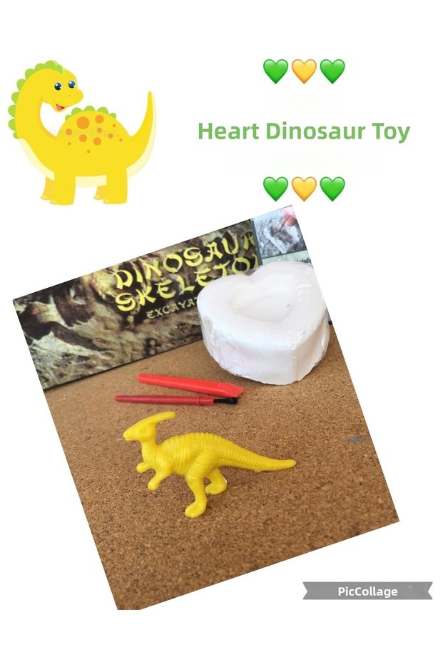 Heart Dig Toy Dinosaur Series Stegoceras Type Activity Activity Activity Project