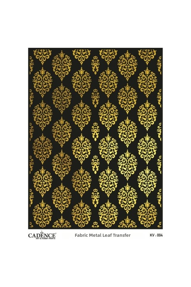 Kv004 Gold Foil Fabric Transfer Paper 30X42Cm