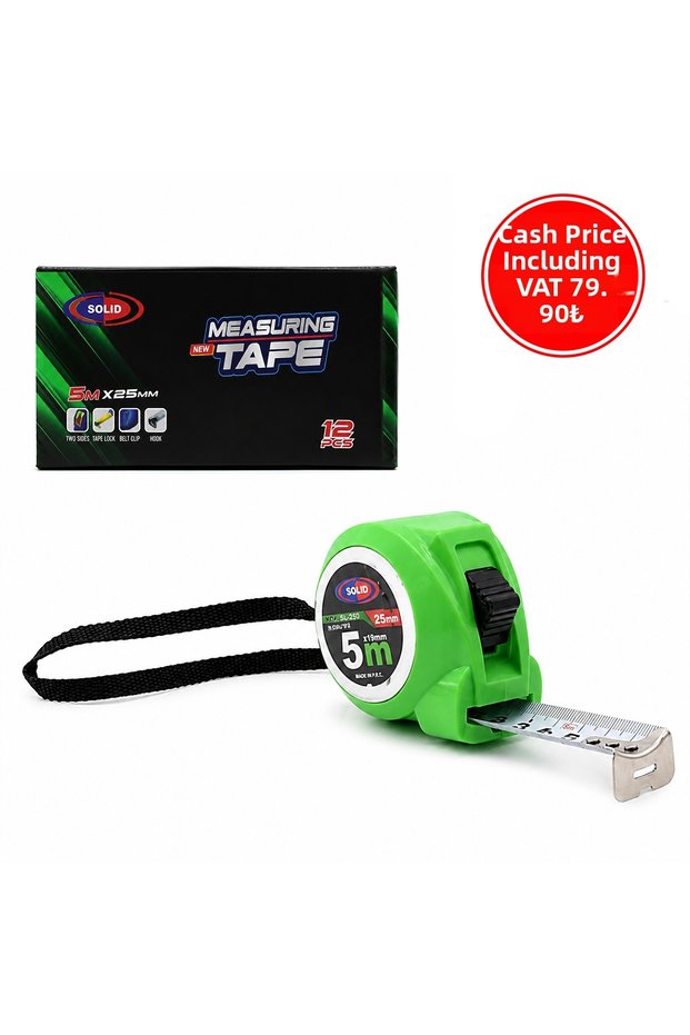 5 m Tape Measure 25 mm