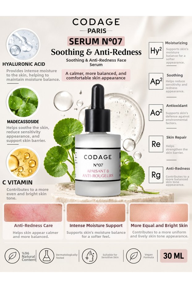 Serum No 07 30 ml – Moisturizing Facial Serum That Helps Reduce the Appearance of [What It Reduces]
