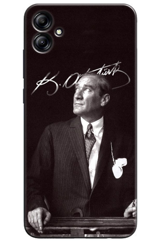 Samsung Galaxy A04e Compatible Case: Mustafa Kemal Atatürk (Printed)