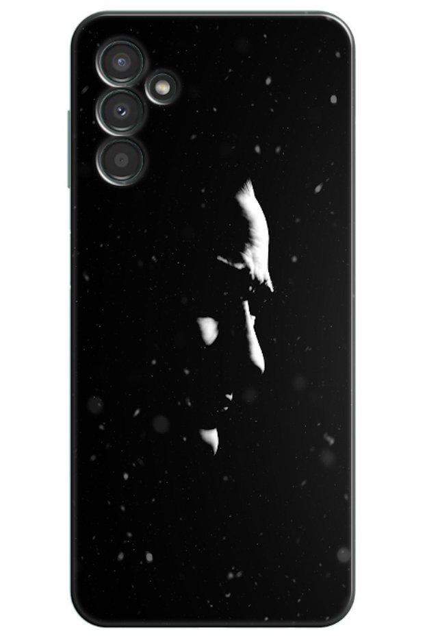Samsung Galaxy A55 Compatible Case with Atatürk Silhouette (Printed)