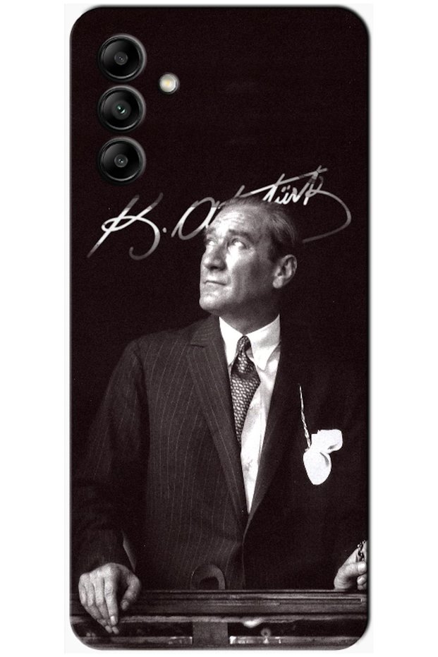 Samsung Galaxy A04S Compatible Case: Mustafa Kemal Atatürk (Printed)