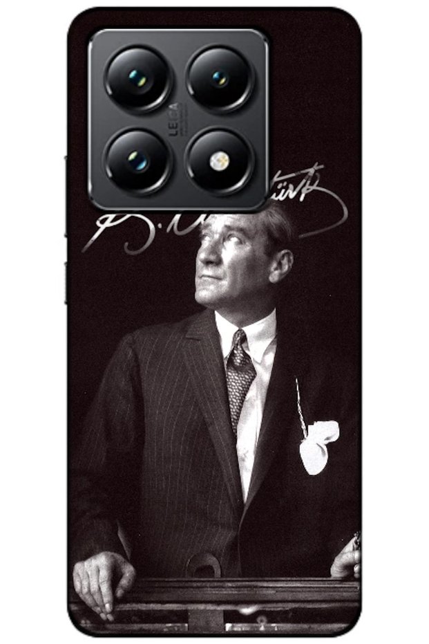 Xiaomi Mi 14T Pro Compatible Case: Mustafa Kemal Atatürk (Printed)