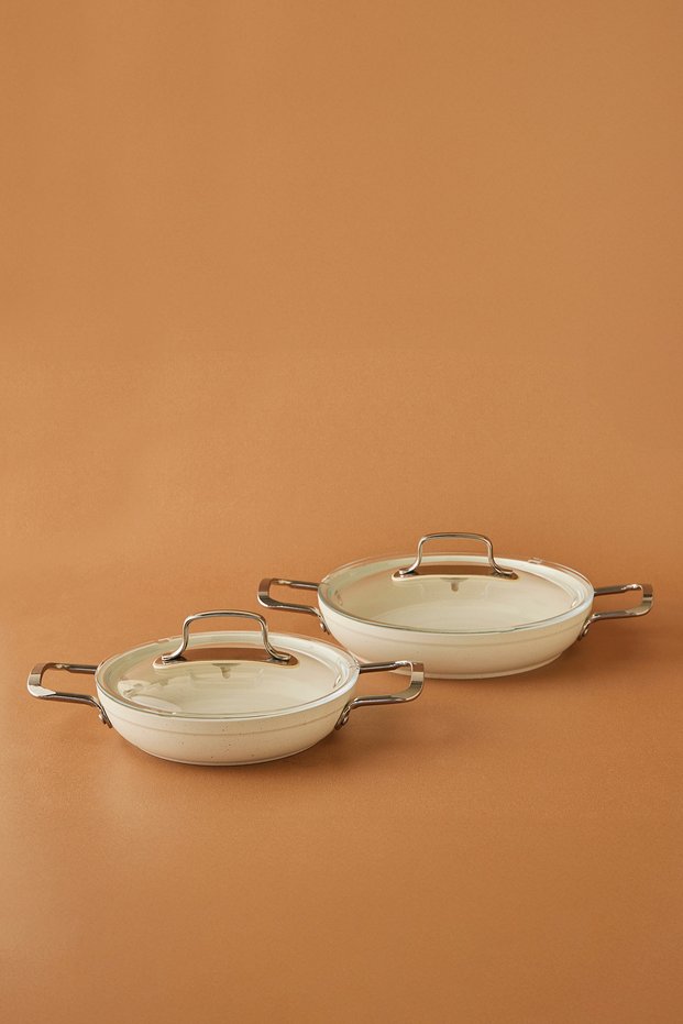 Biogranit White Stone 4 Piece Sahan Set