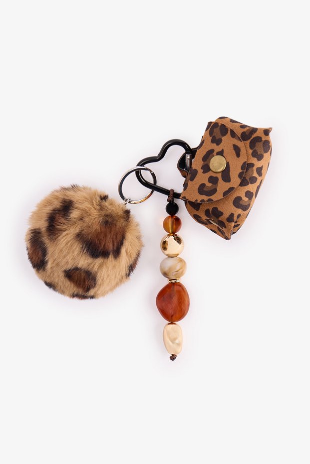 Leopard Keychain