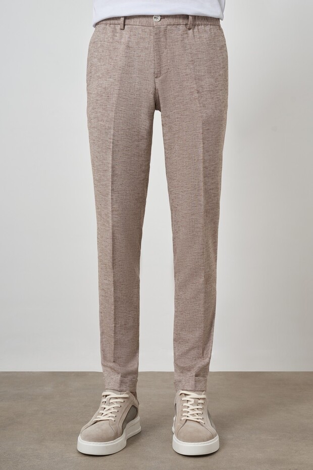 Men's Mink Trend Full Elastic Slim Fit Trousers