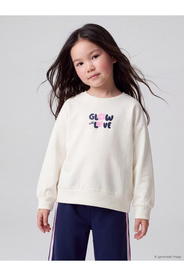 I Printed Soft Touch Girls' Set from Freezen Store