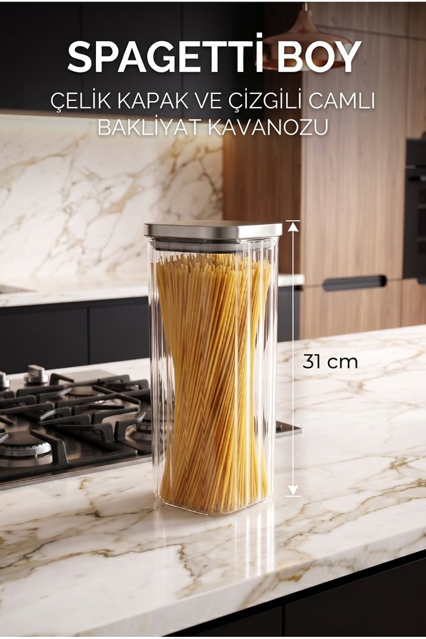12-Pack Vacuum Steel Lid Borosilicate Striped Glass Luxury Canning Jars and 33 Labels - XL B03