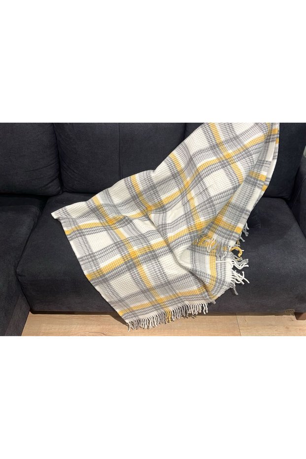 Aksu Cozy Life Cotton Scottish Tv Blanket 130 X 170 cm