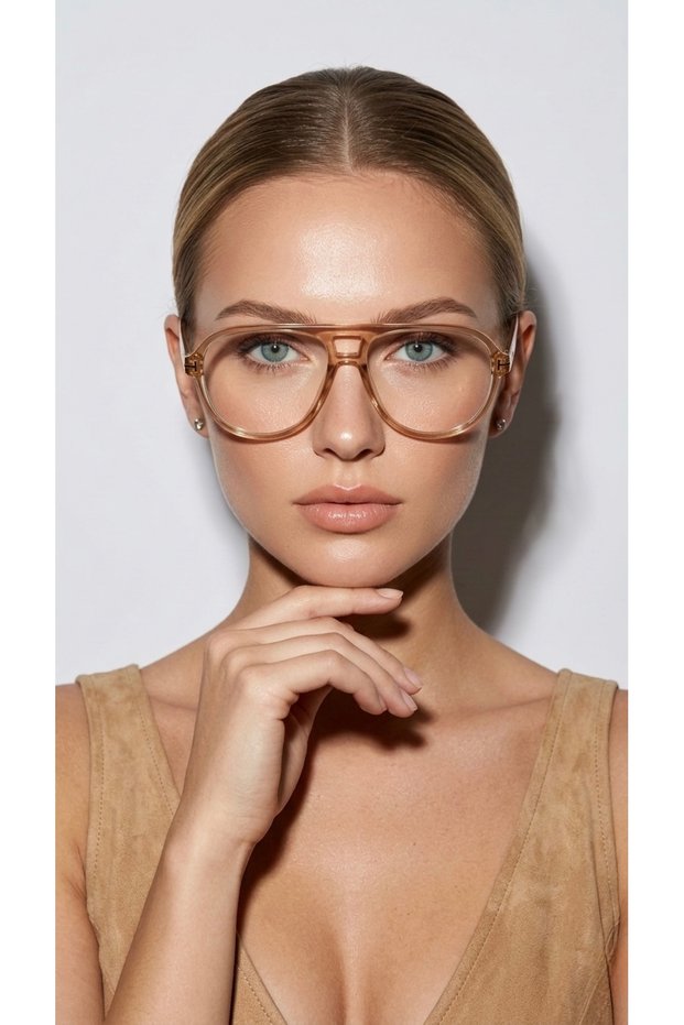 Napoli 2813 Honey Blue Light Protection Glasses