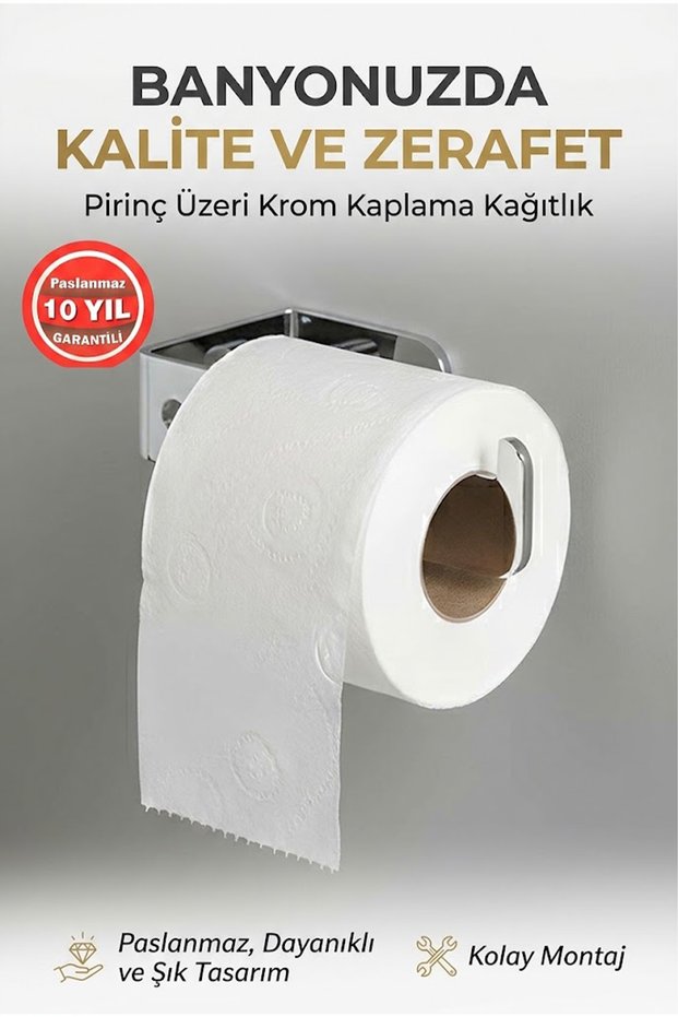 Toilet Roll Holder Sus 304 Stainless Steel Paris Model